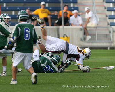 Loyola vs New Trier in 2007 State Championship final at Toyota Park - photo courtesy of SNS Photography